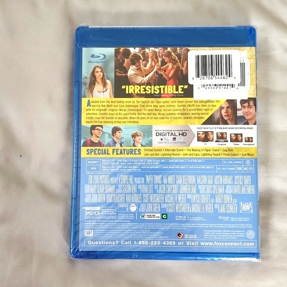 Paper Towns [Blu-ray] sealed - Picture 2 of 3